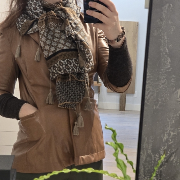 Rachel Zoe Faux leather jacket - Picture 6 of 10